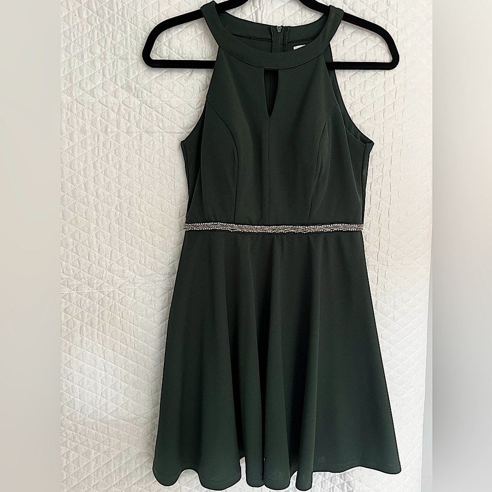 Emerald Sundae Juniors Fit and Flare Dress